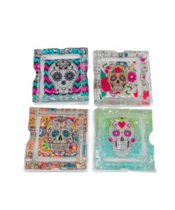 Cenicero Vidrio Cuadrado