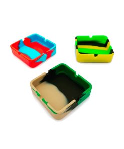 Cenicero Silicona Cuadrado